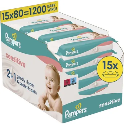 Pampers Sensitive 1200