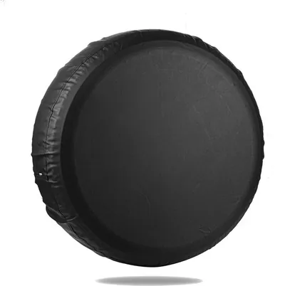 Reservewielhoes - Universele waterdichte reservewielhoes - Stofbescherming wielhoes - Sneeuwbescherming wielhoes - PVC leer - Wieldiameter 70-75 cm - Geschikt voor jeeps, aanhangers, campers, SUV's, c