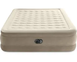 Intex Queen Ultra Plush Luchtbed met ingebouwde pomp - 152x203x46cm