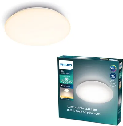 Philips Moire plafonnière - warmwit licht - medium